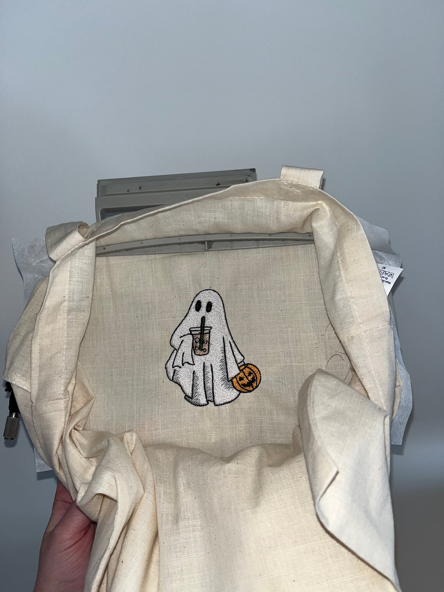 Ghost Drinking Tote Bag