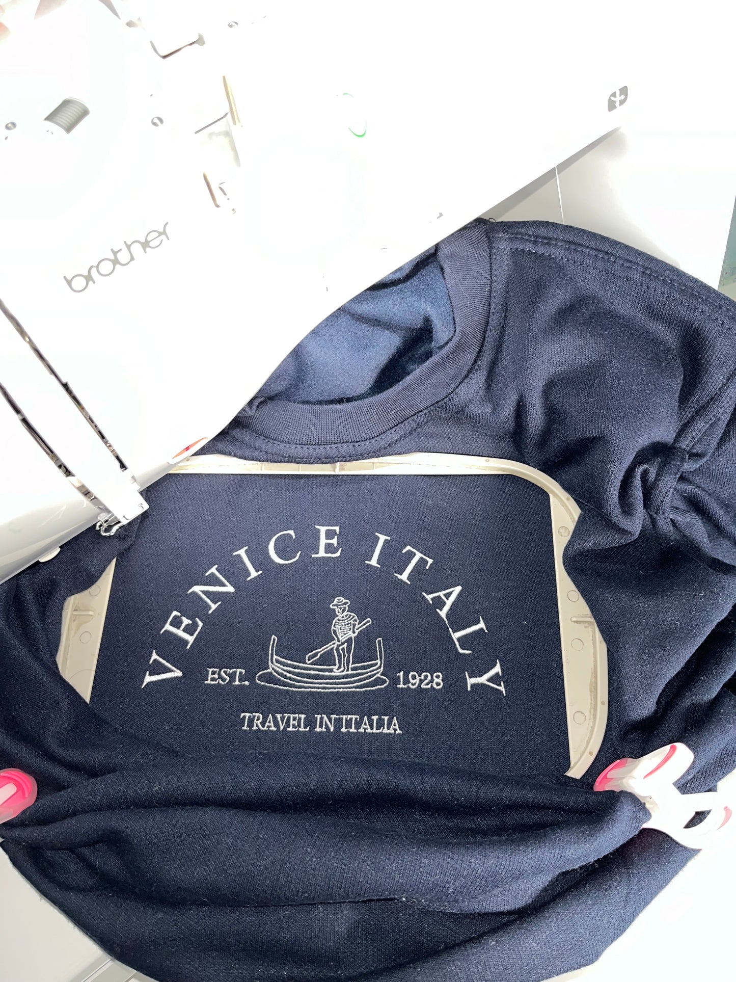 Venice Embroidery Sweatshirt