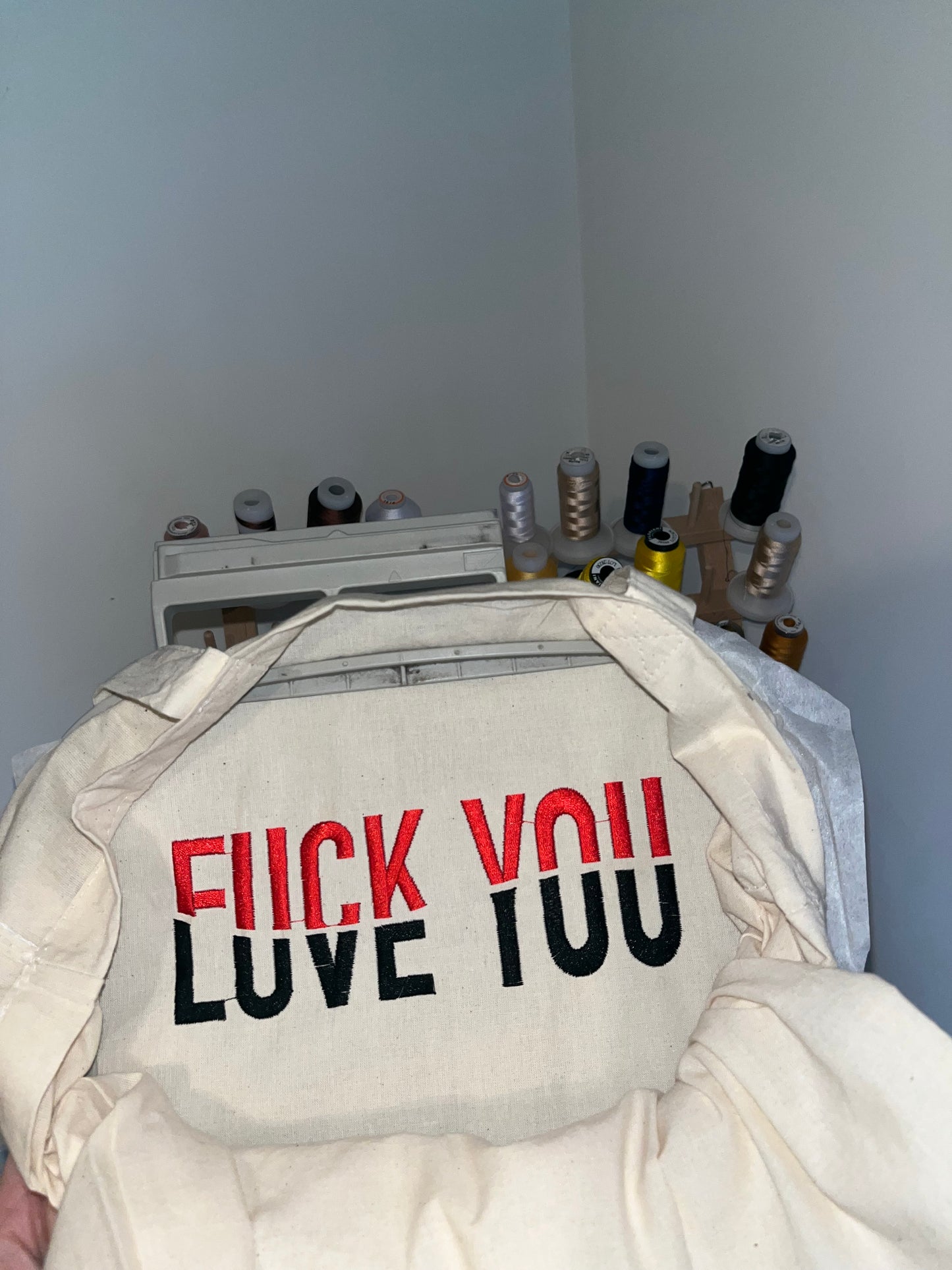 Love You Tote Bag