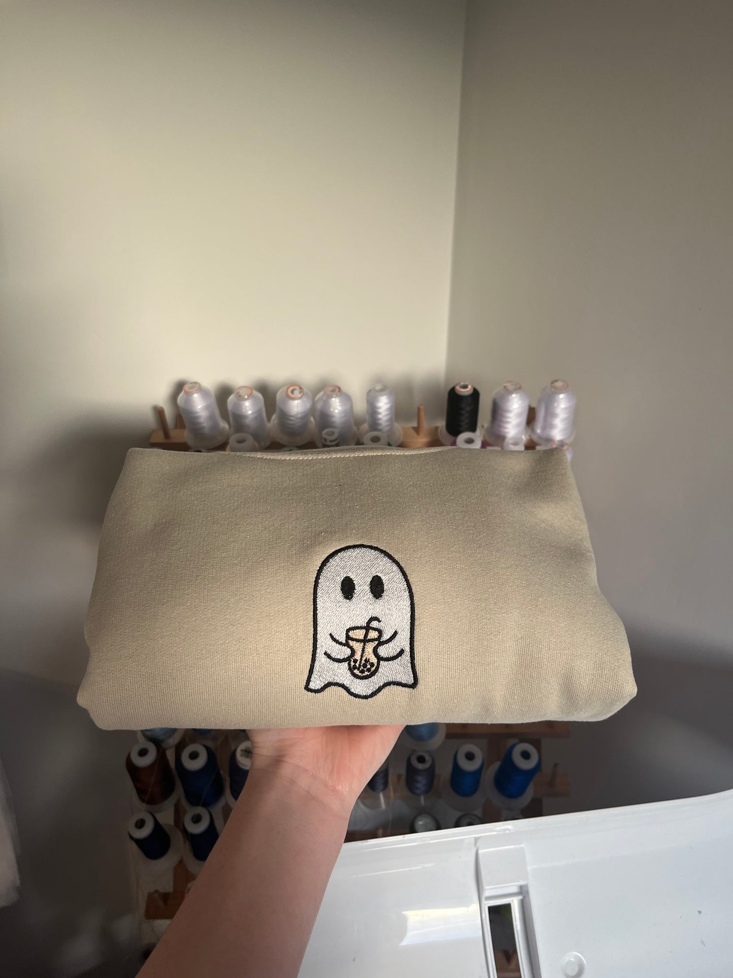 Little Ghost Iced Latte Sweatshirt
