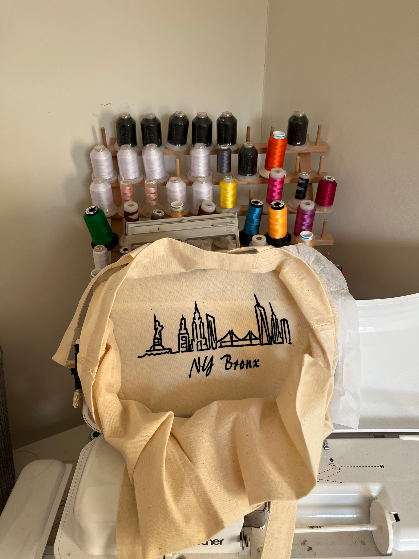 NY Bronx Tote Bag