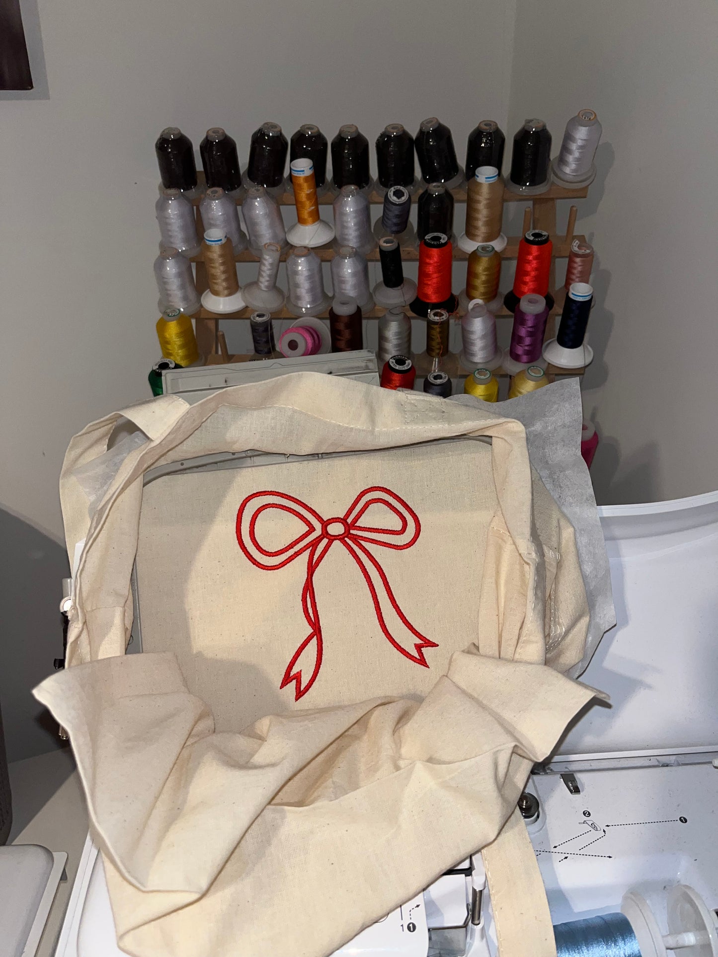 Big Bow Tote Bag