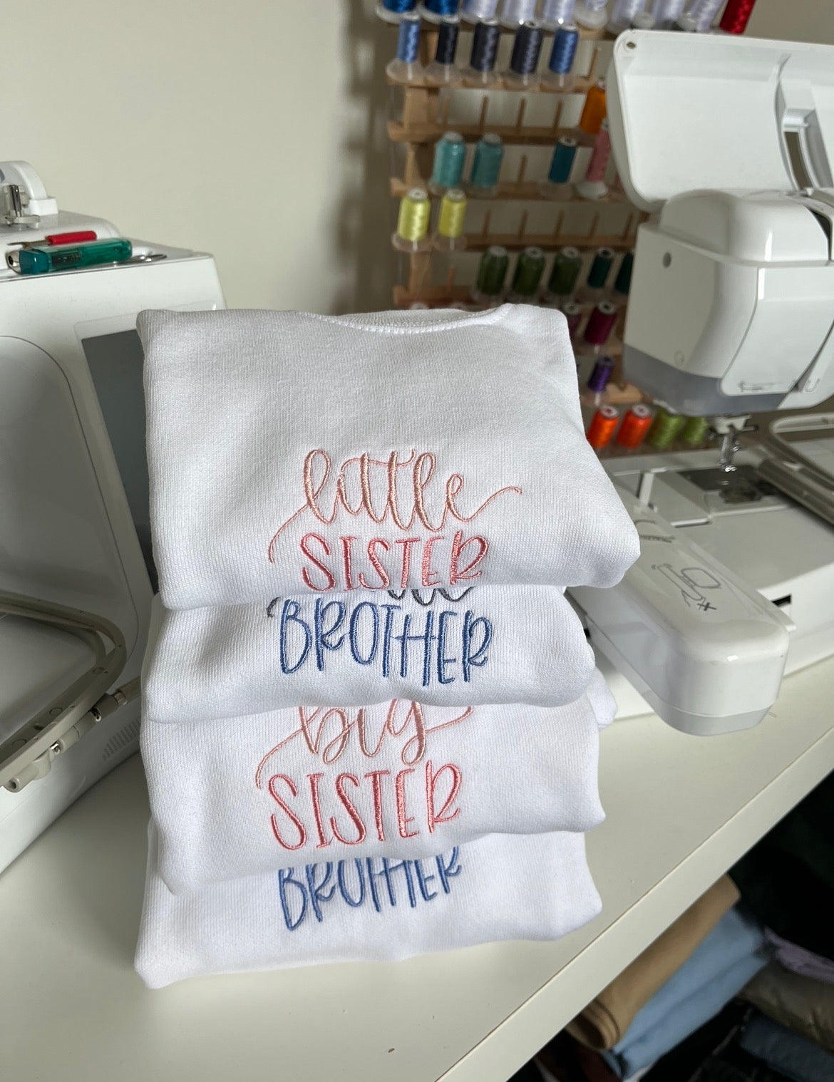 Big Brother Embroidery Sweatshirt
