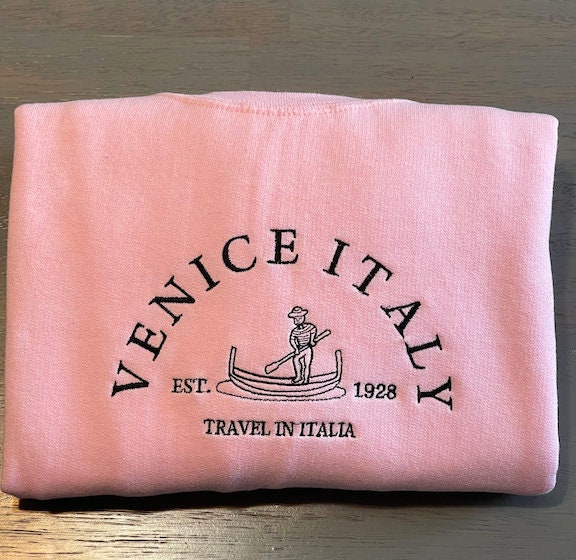 Venice Embroidery Sweatshirt