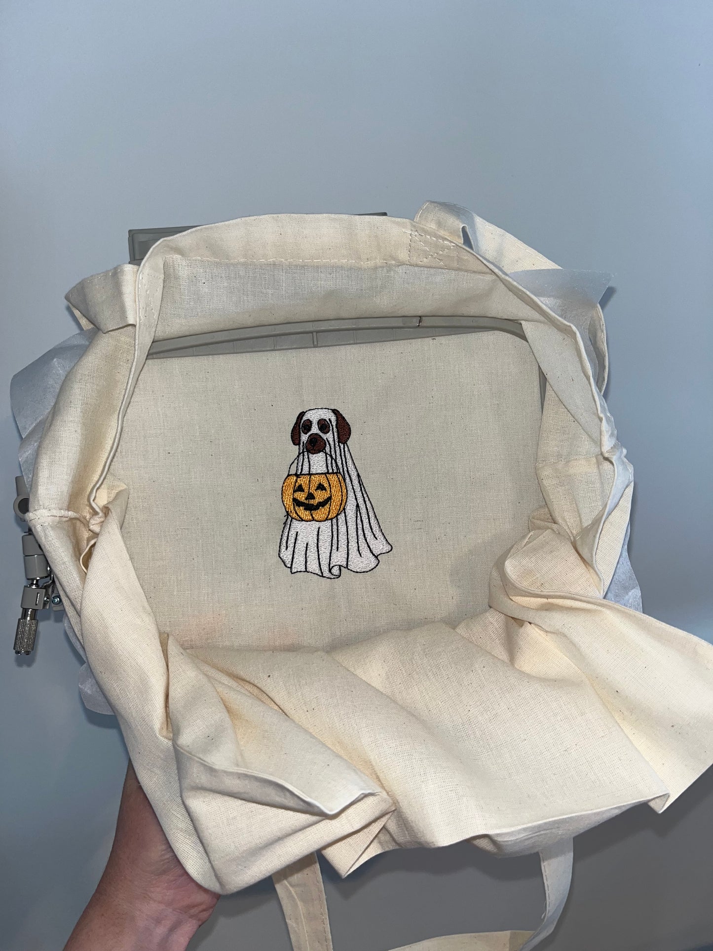 Dog Halloween Tote Bag