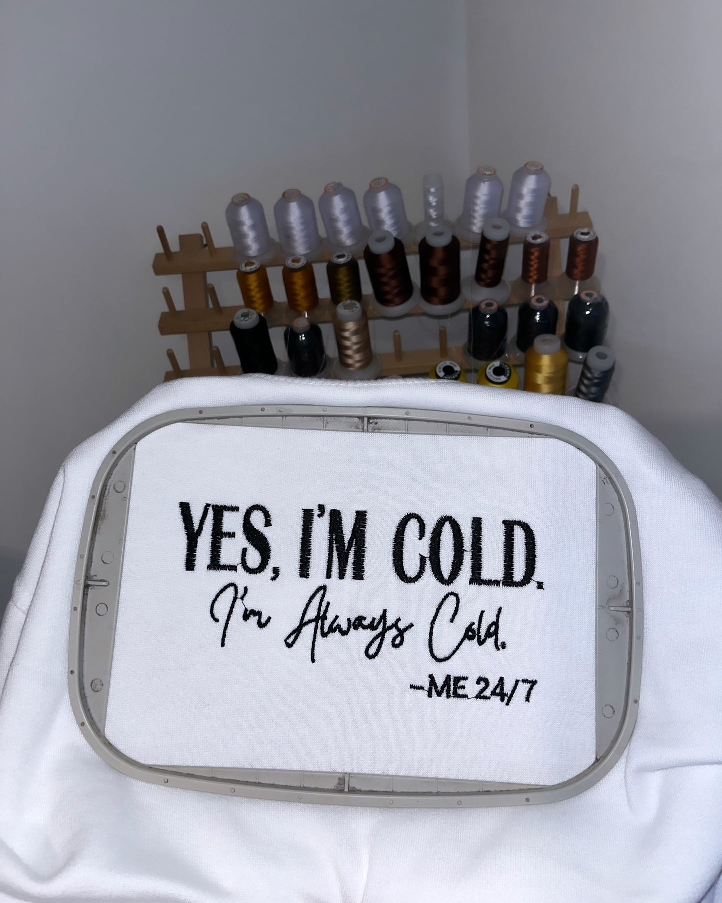 Yes I’m Cold Sweatshirt