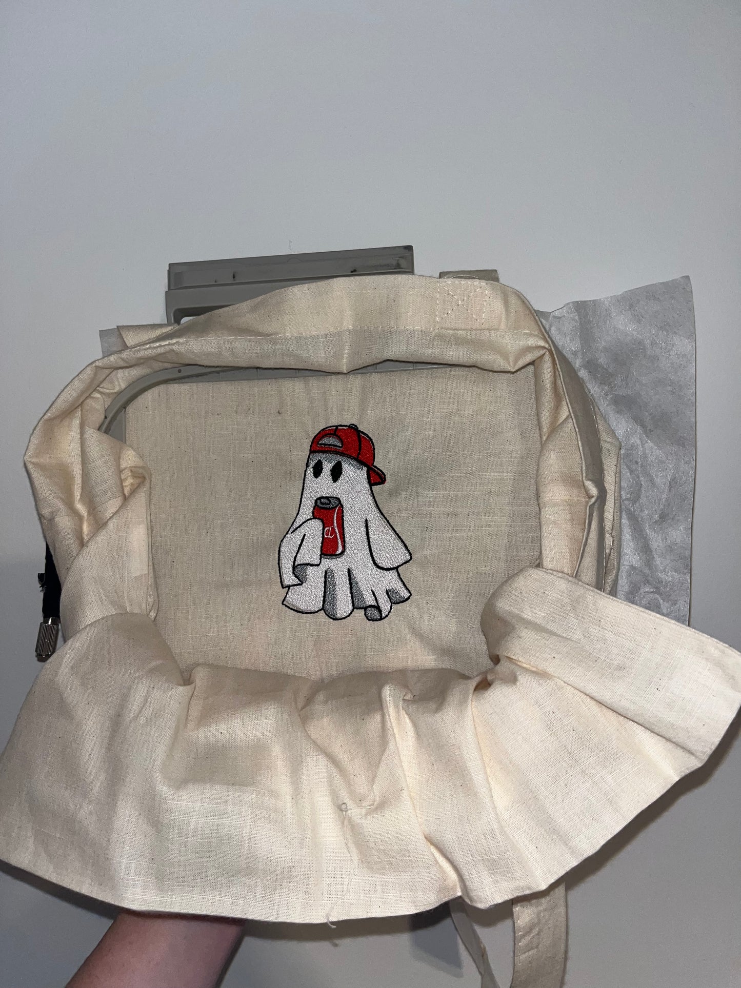 Cola Ghost Cap Tote Bag