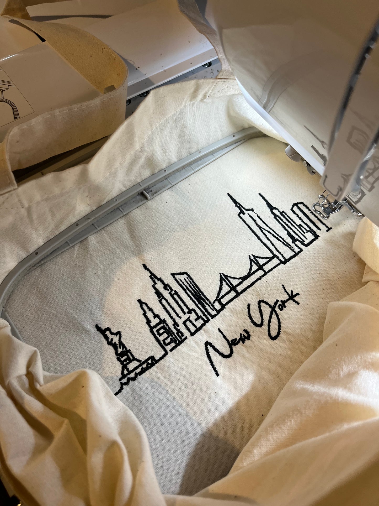 New York Tote Bag