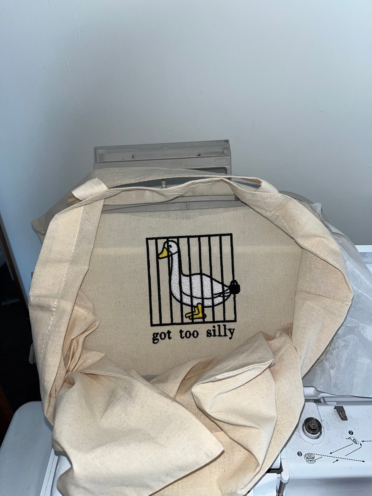 Got Too Silly Tote Bag