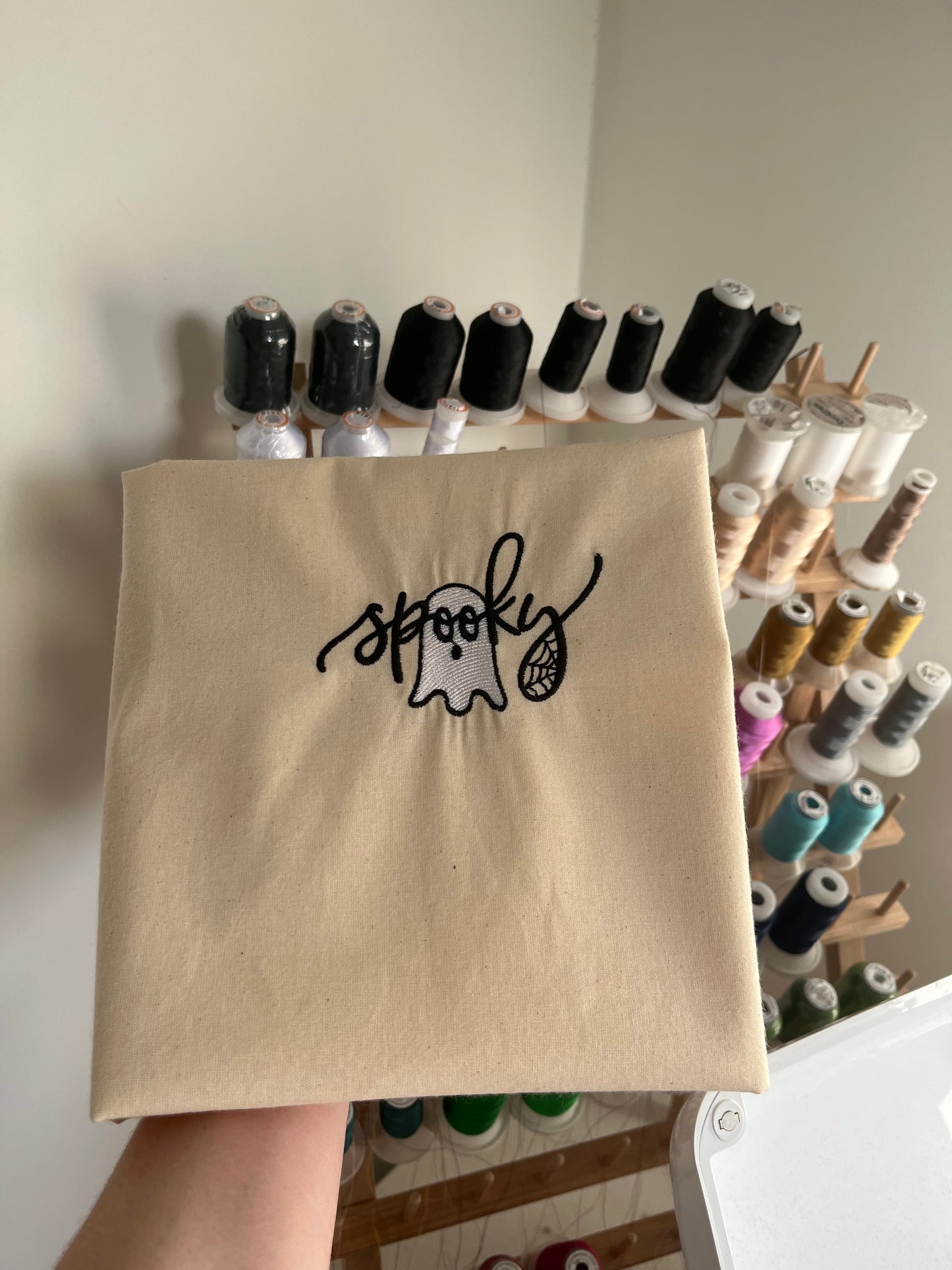 Spooky Ghost Tote Bag
