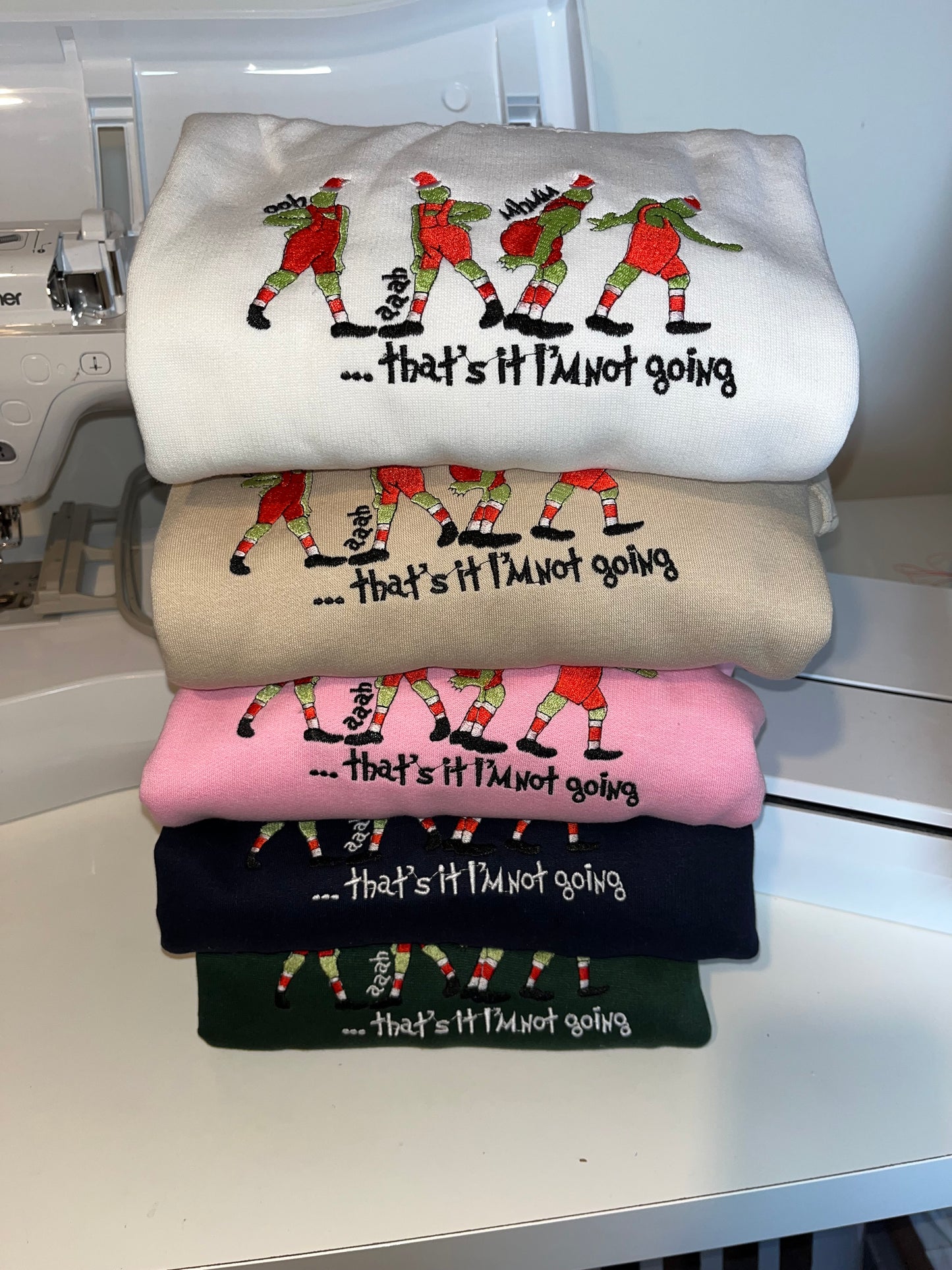Im Not Going Sweater
