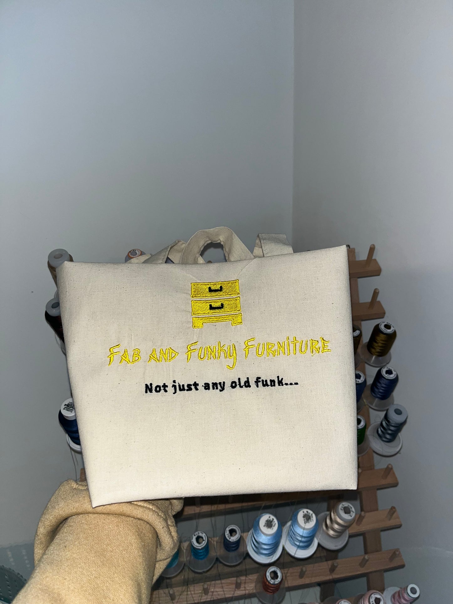 Custom Embroidery Workwear Tote