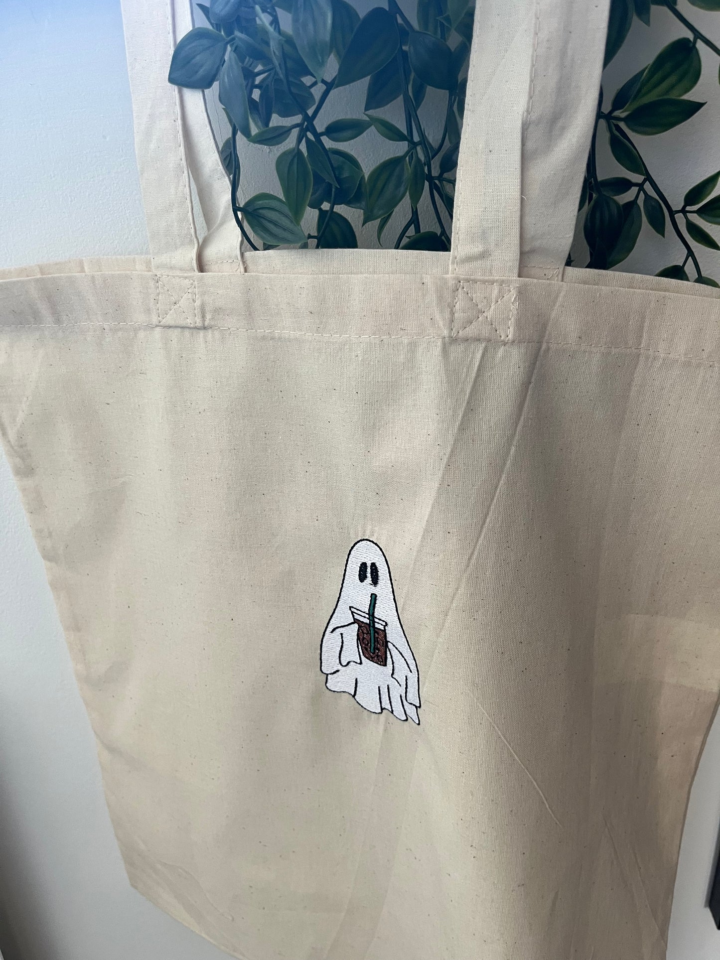 Ghost Coffee Tote Bag