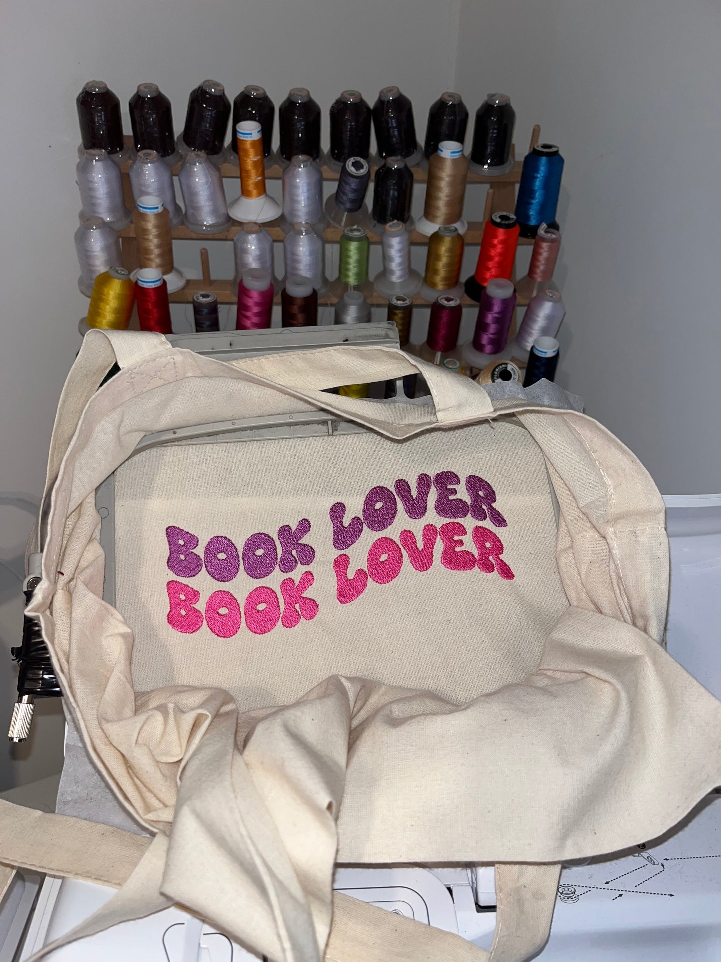 Book Lover x2 Tote Bag