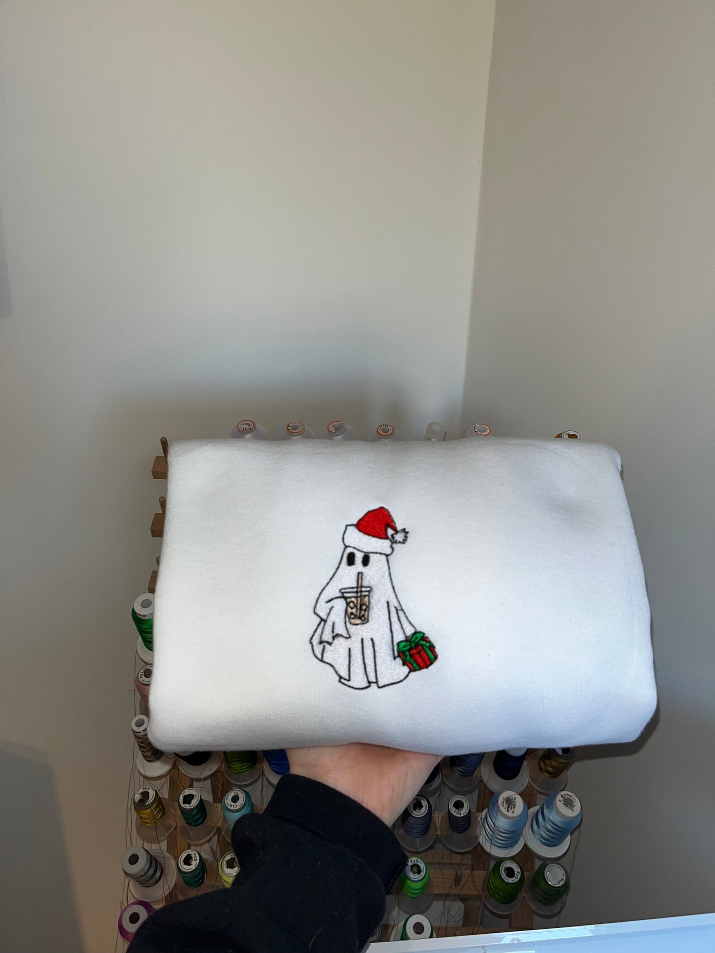 Santa Ghost Sweatshirt