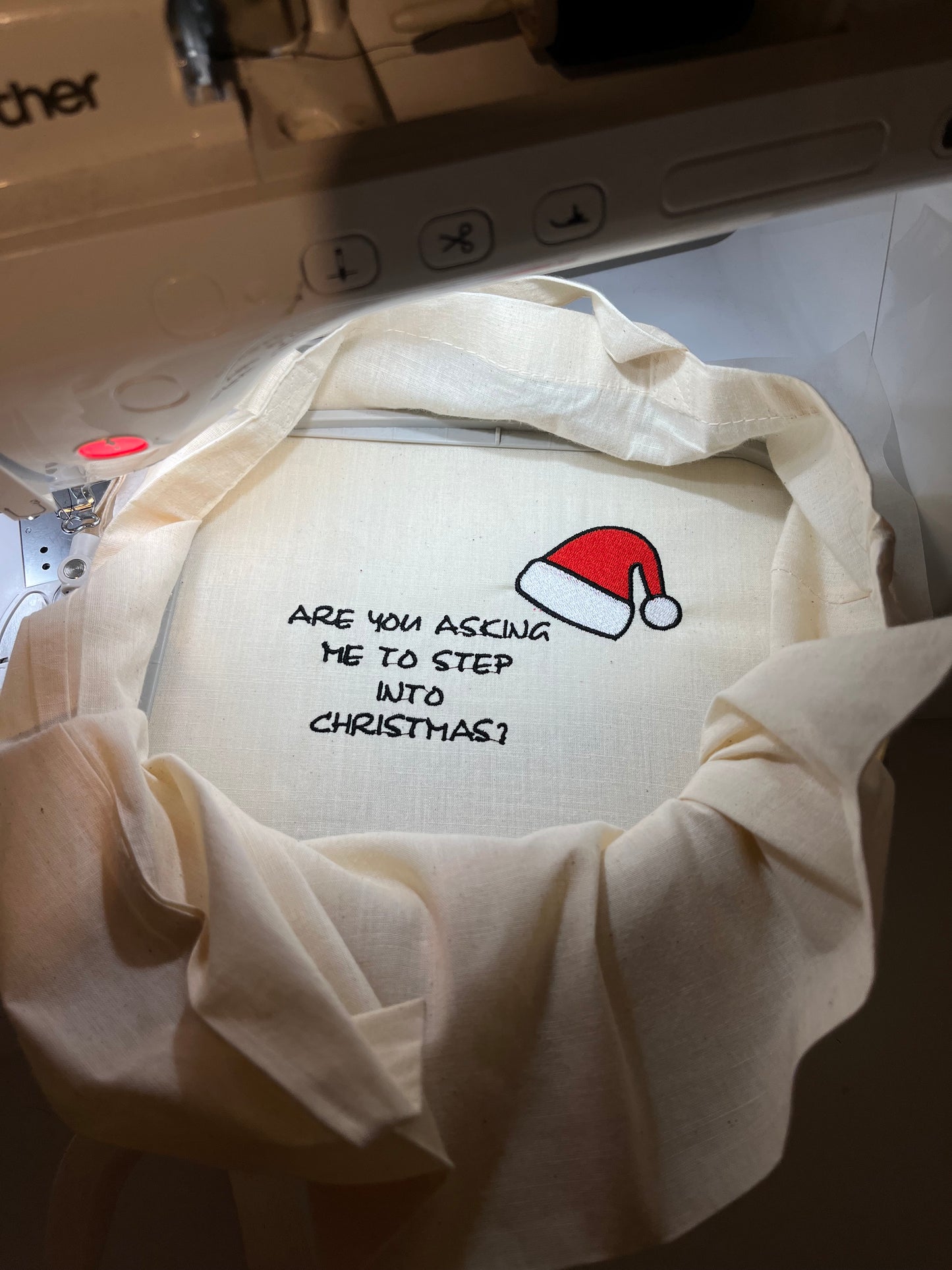 Step Into Christmas Tote Bag