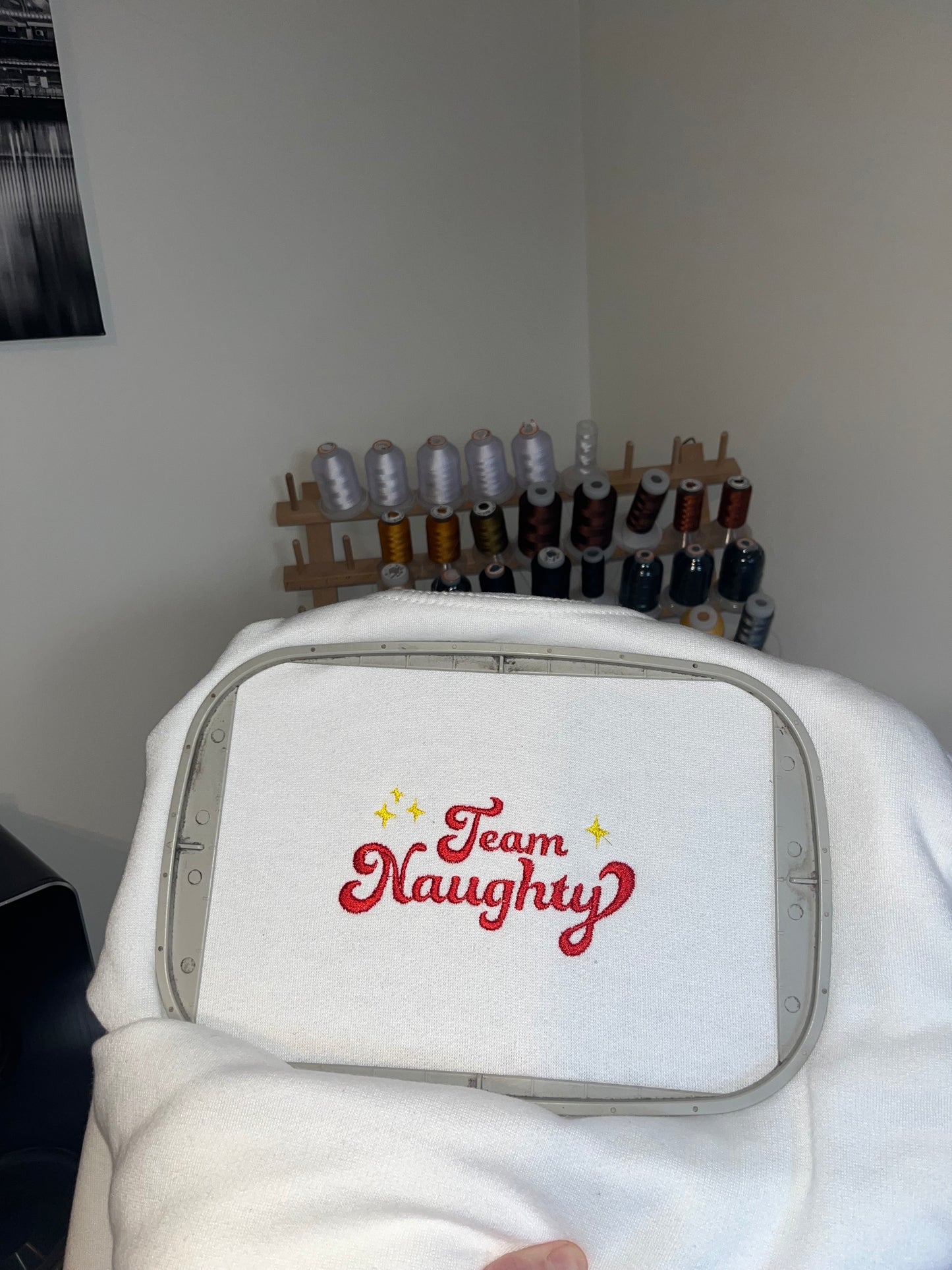 Team Naughty Sweater