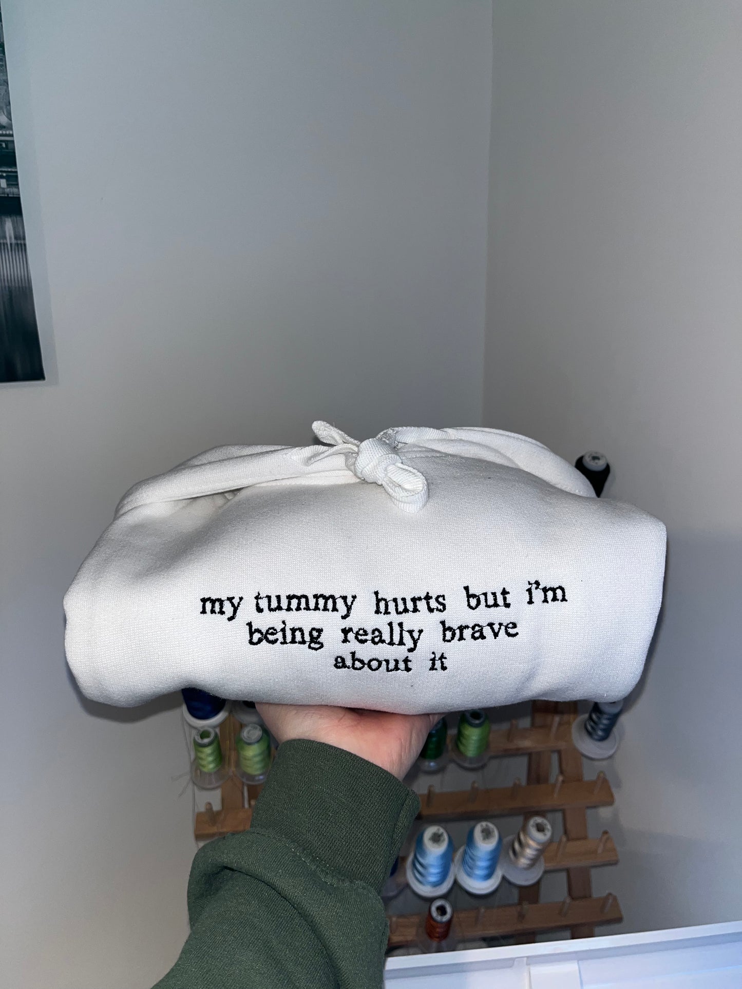 My Tummy Hurts Hoodie