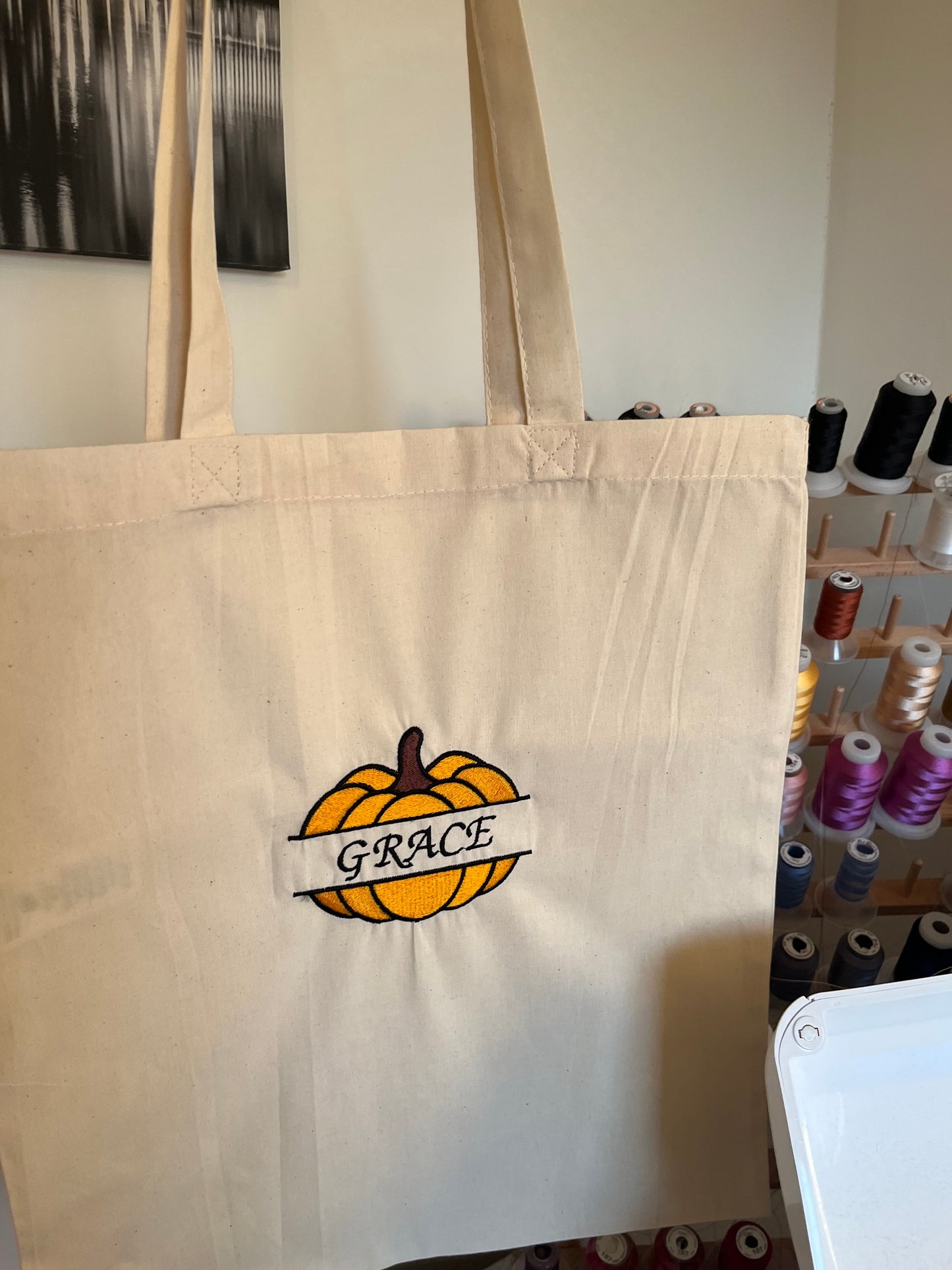 Custom Halloween Tote Bag