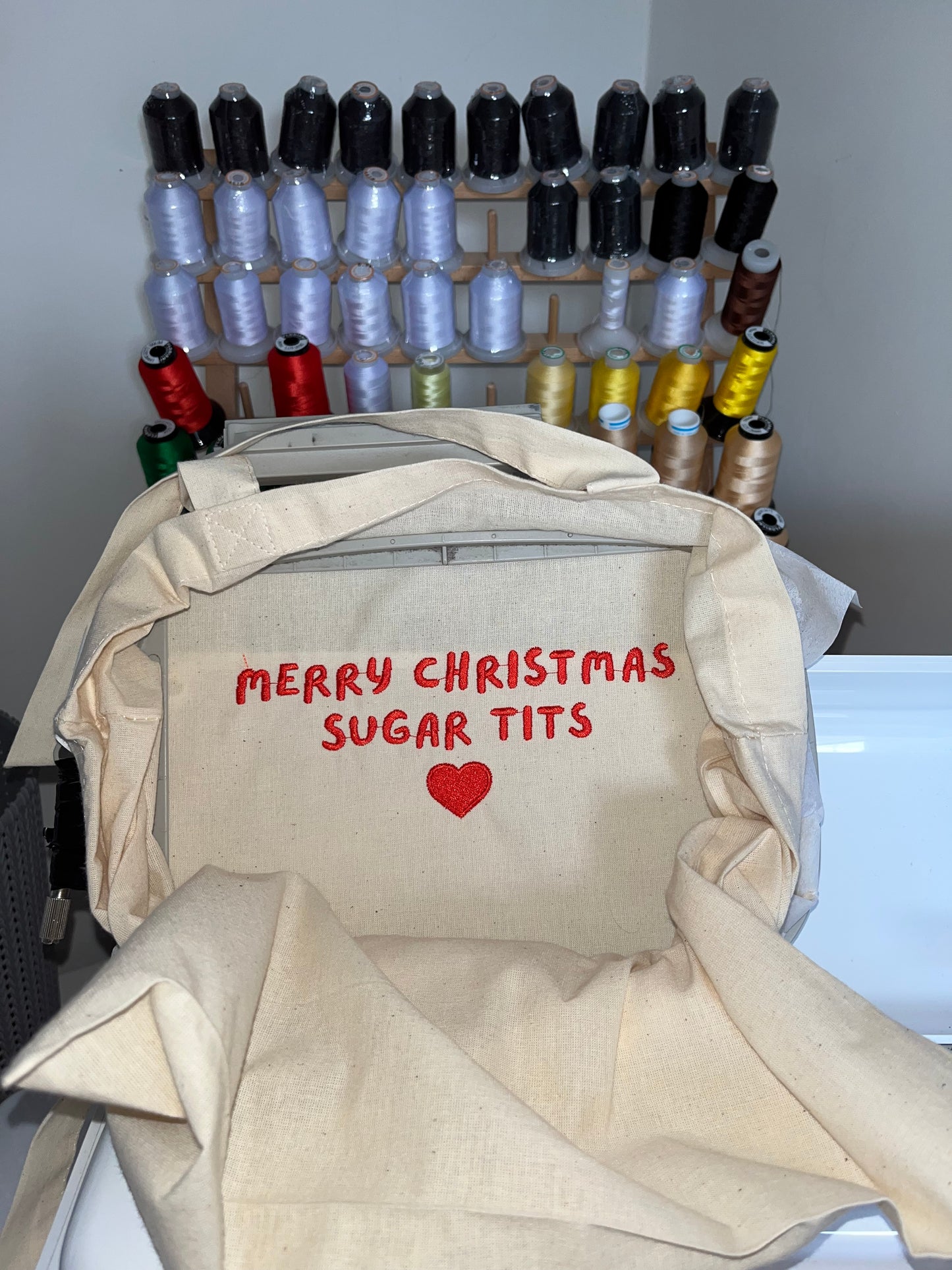 Sugar Tits Tote Bag