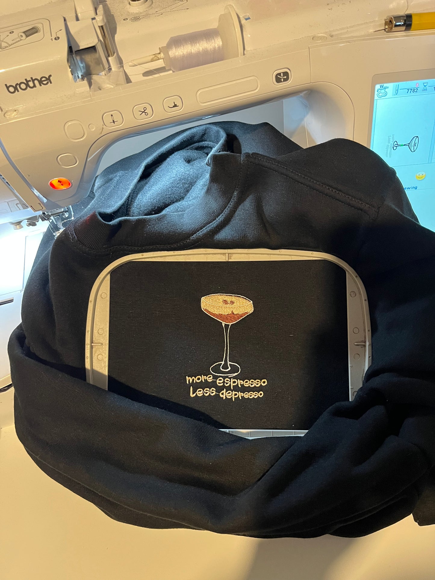 More Espresso Less Depresso Sweatshirt