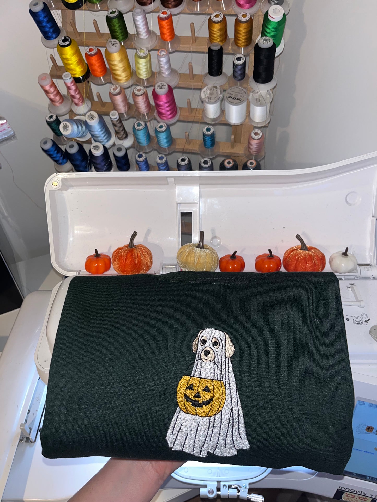 Dog Pumpkin Sweatshirt