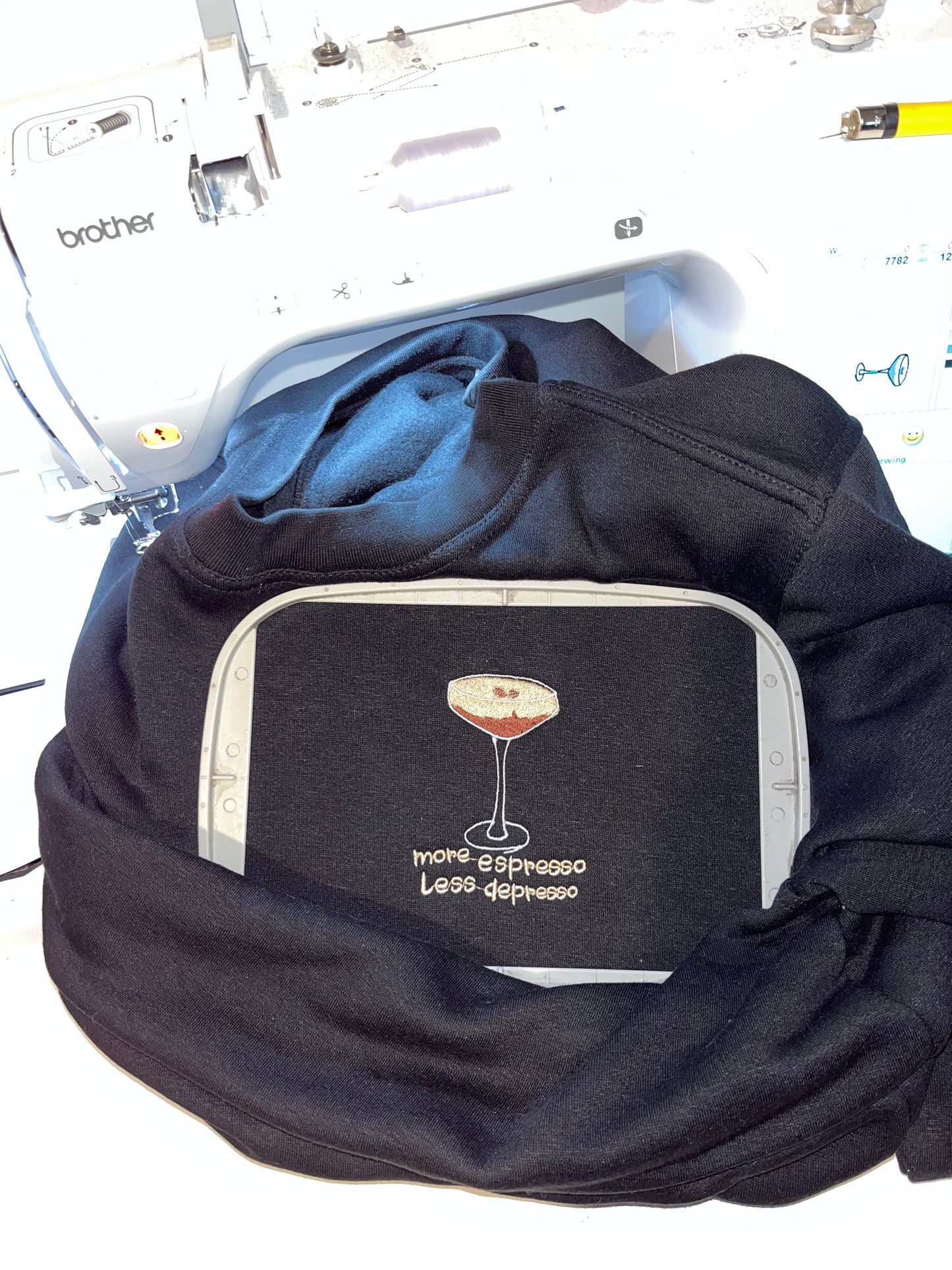 More Espresso Less Depresso Sweatshirt