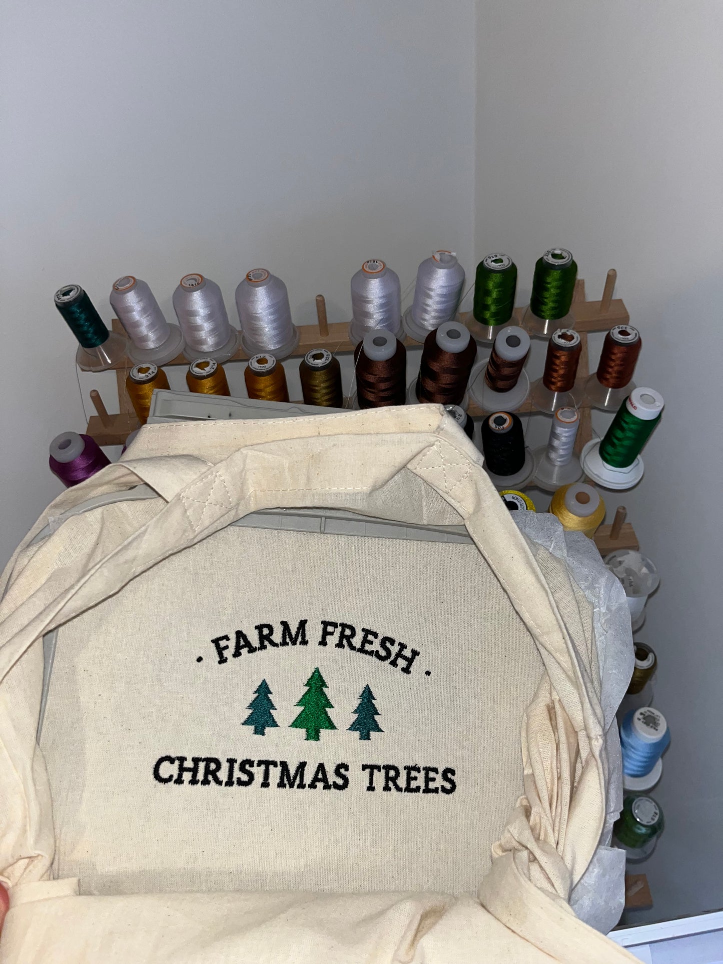 Farm Fresh Tree Tote Bag