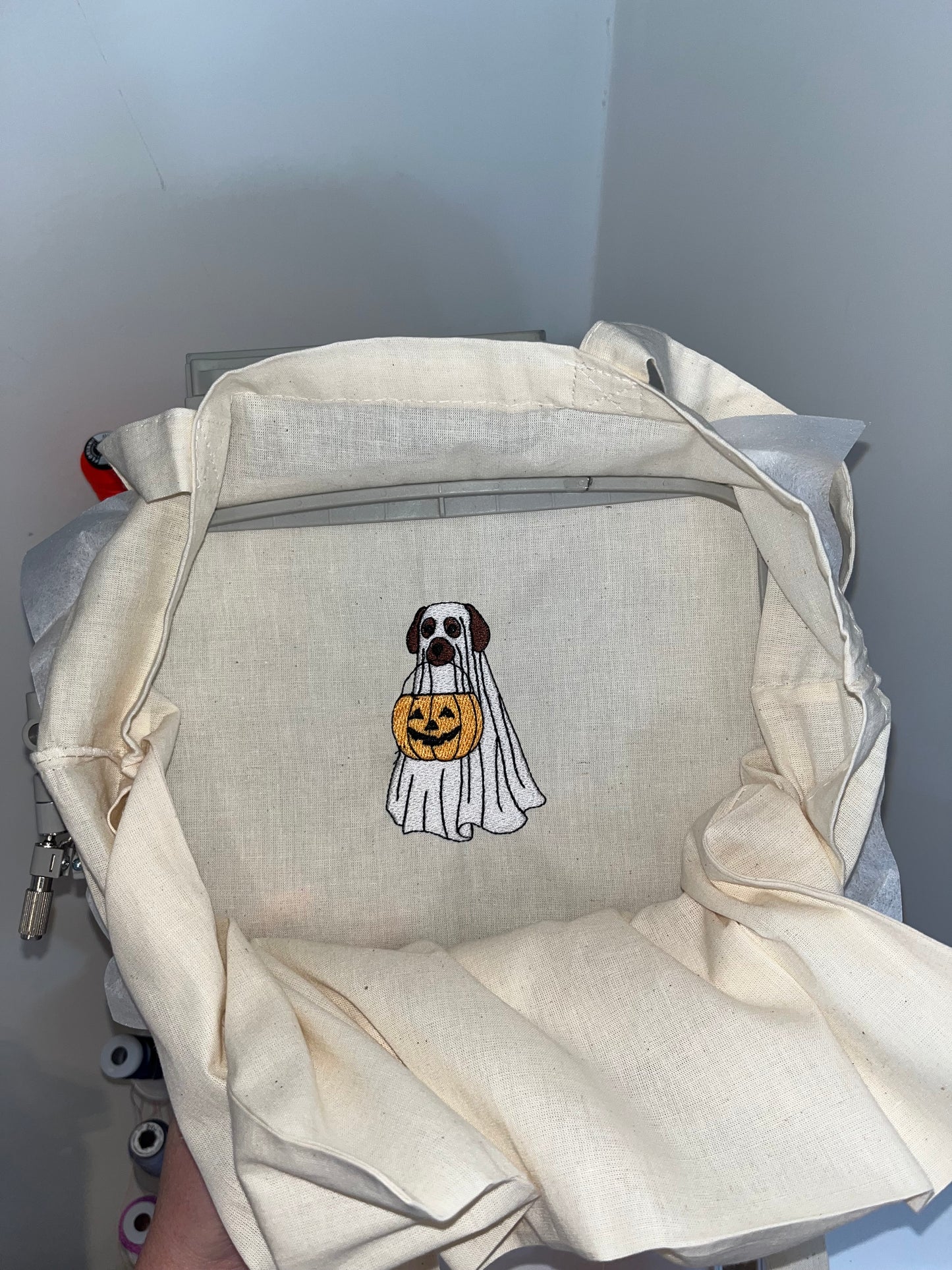 Dog Halloween Tote Bag
