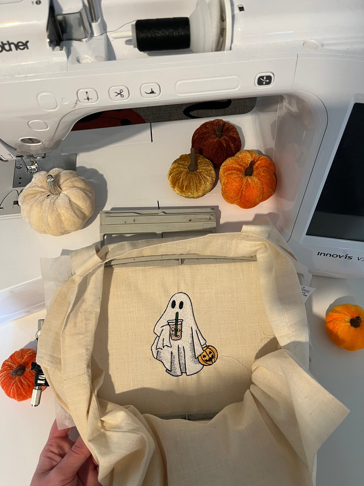 Ghost Drinking Tote Bag