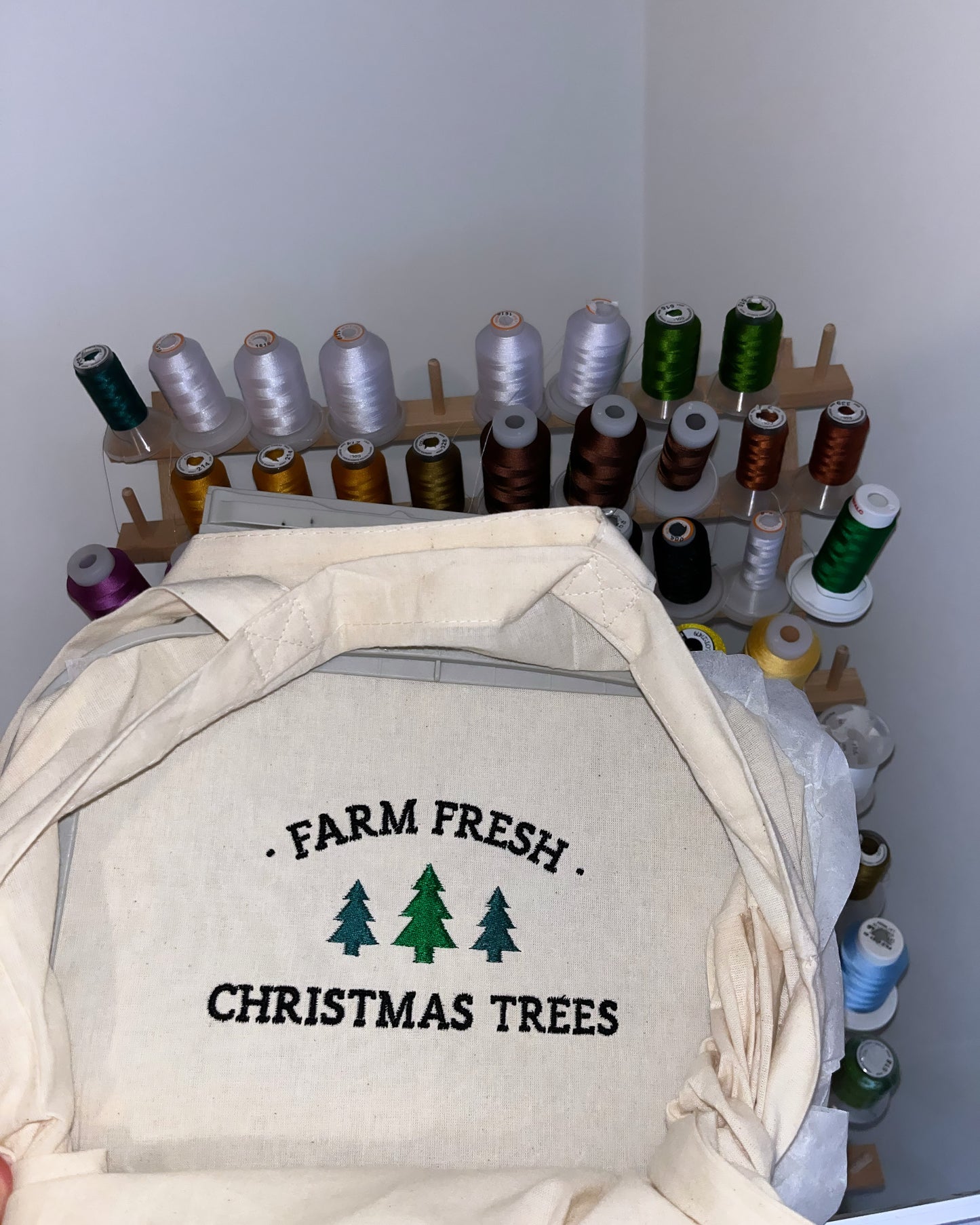 Farm Fresh Tree Tote Bag