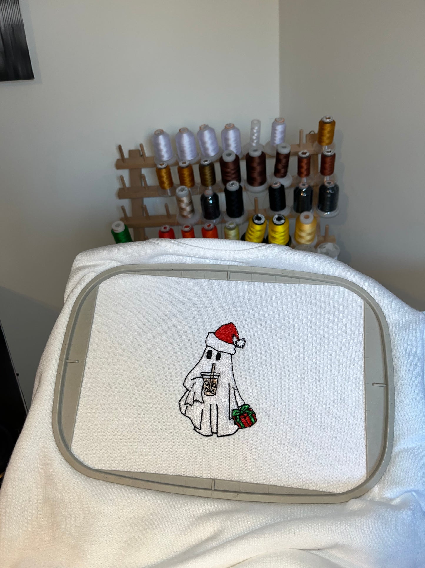 Santa Ghost Sweatshirt