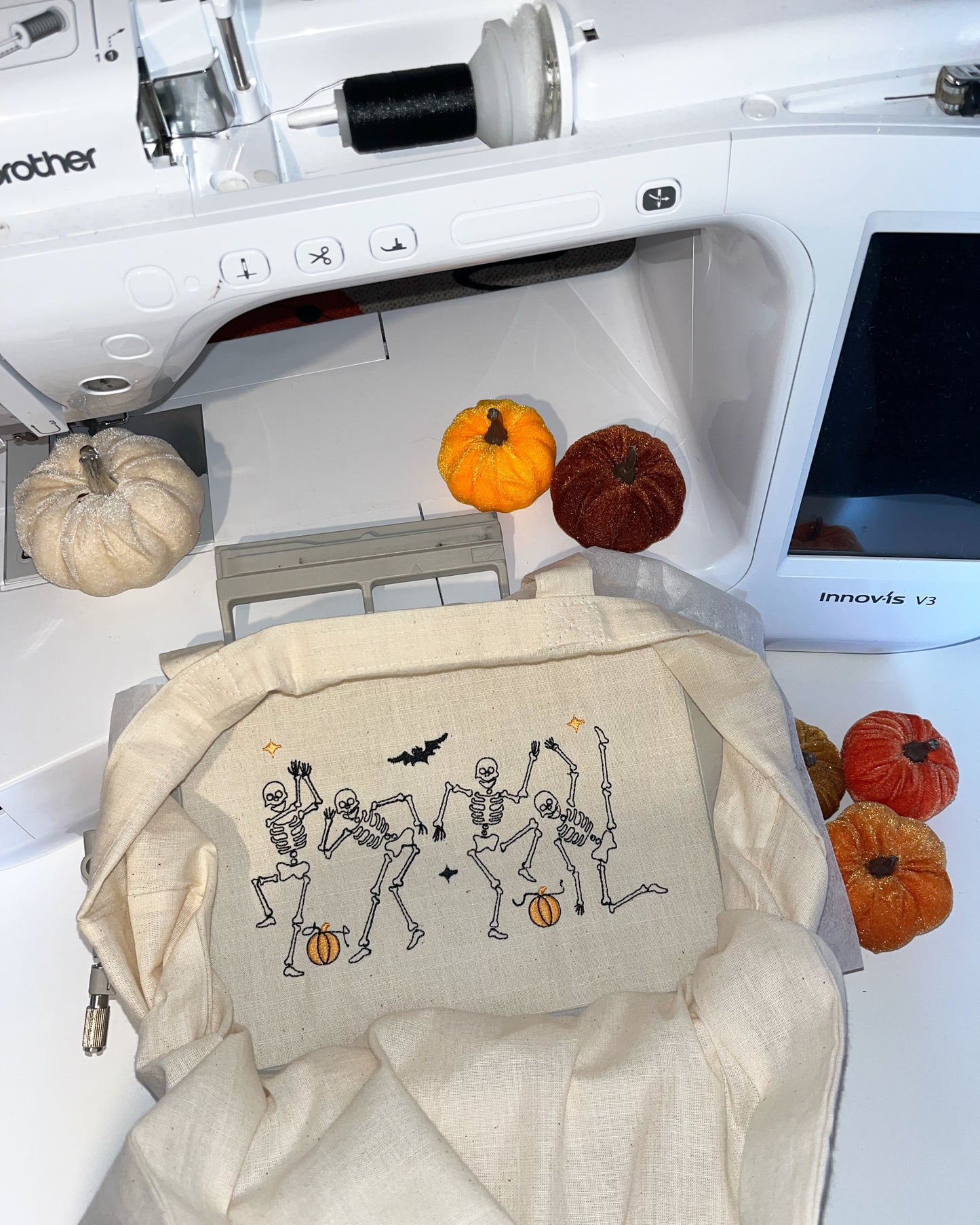 Skeleton Dancing Tote Bag