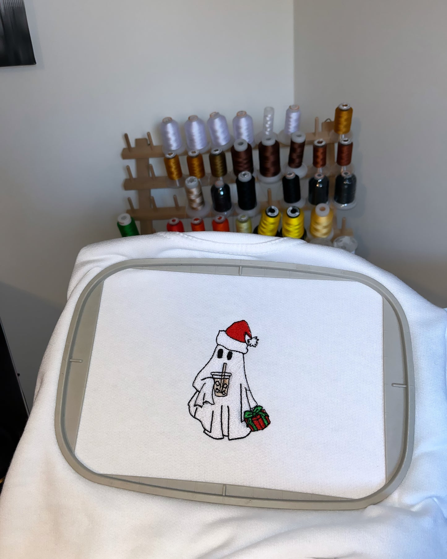 Santa Ghost Sweatshirt