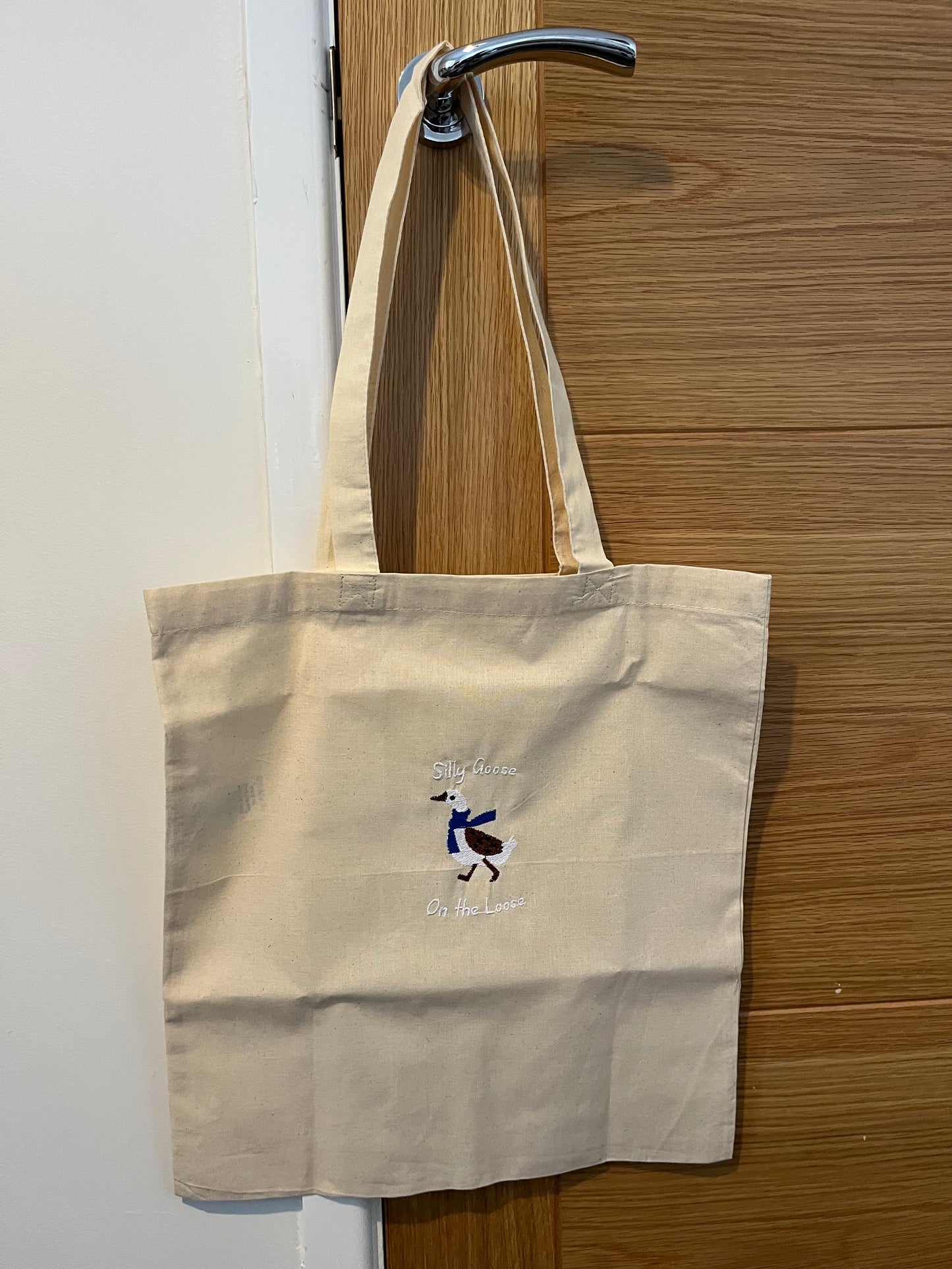 Silly Goose On The Loose Tote Bag