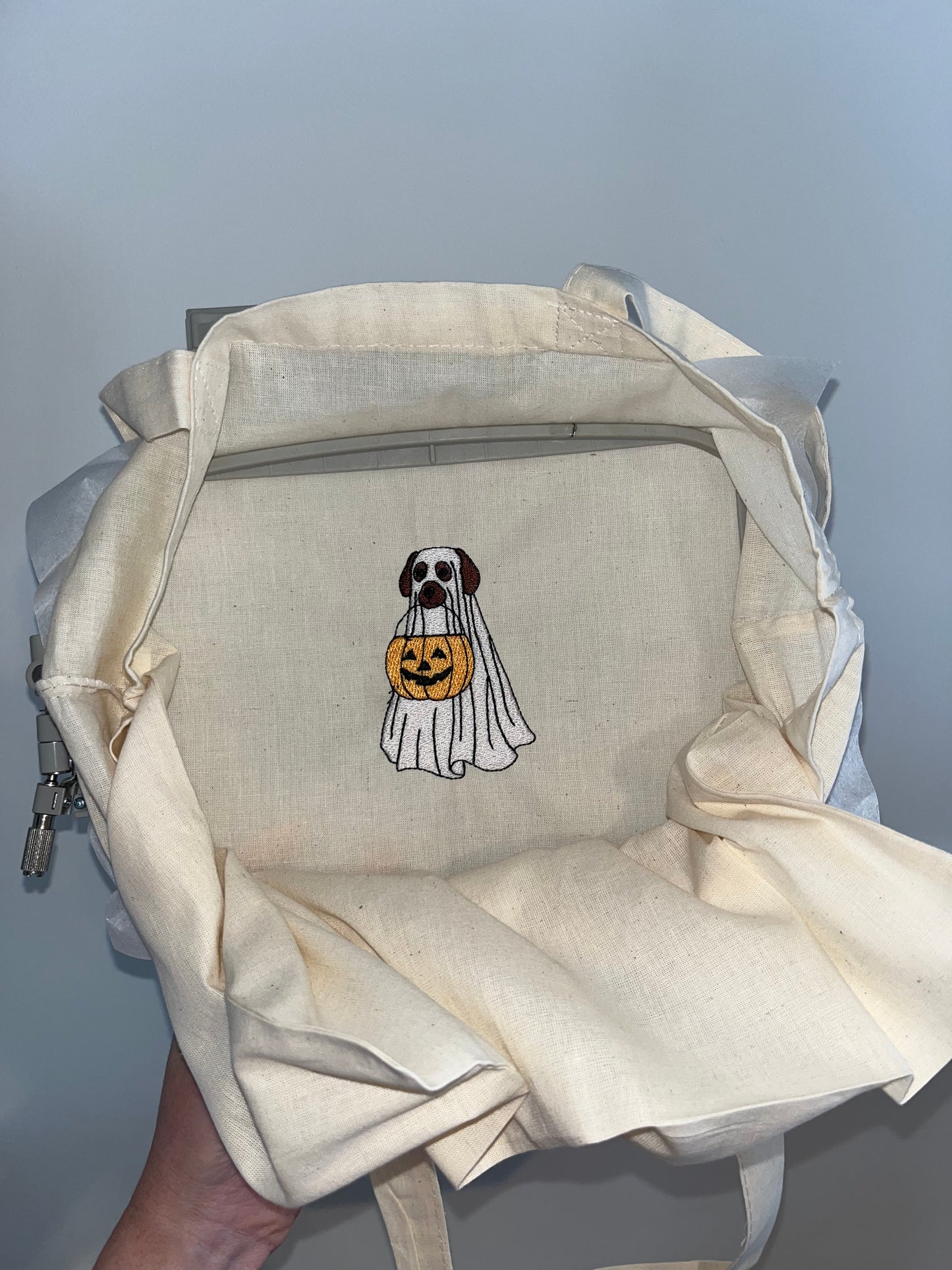 Dog Halloween Tote Bag