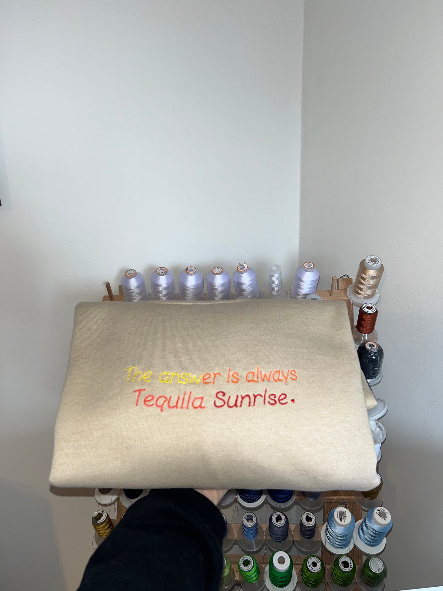 Tequila Sunrise Sweater