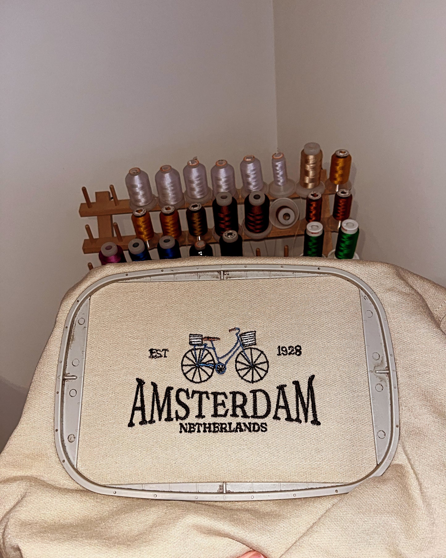 Amsterdam Embroidery Hoodie