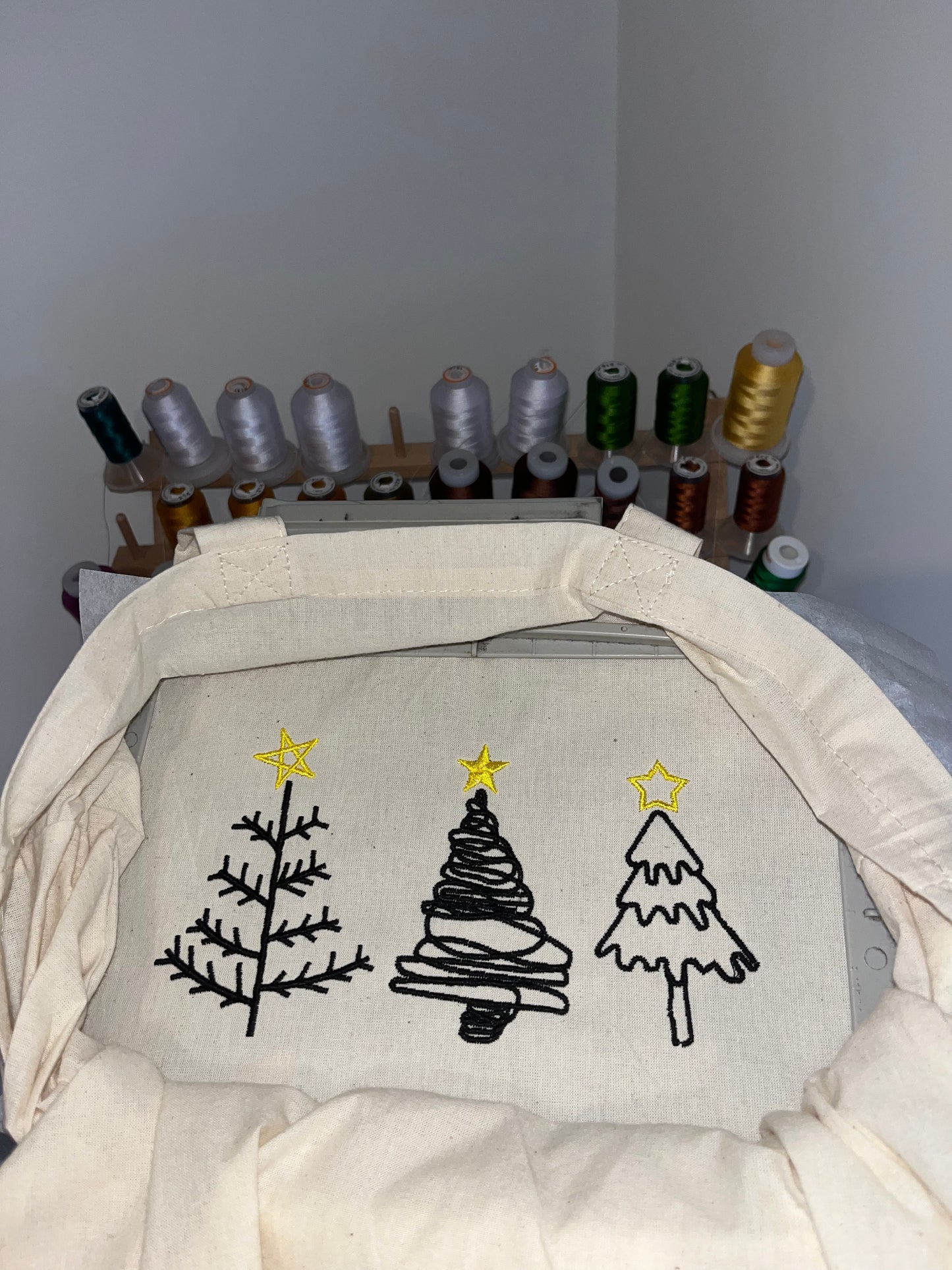 Three Trees Tote Bag