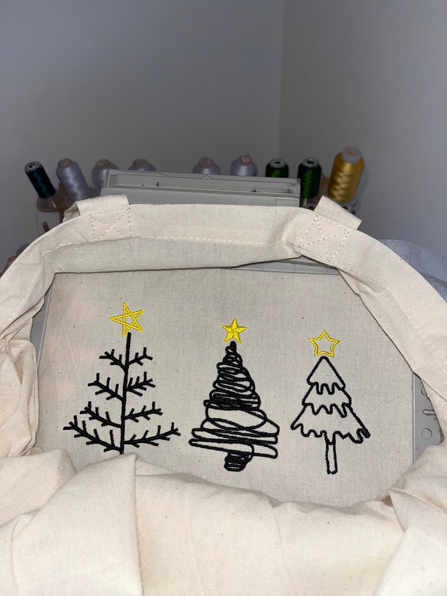 Three Trees Tote Bag