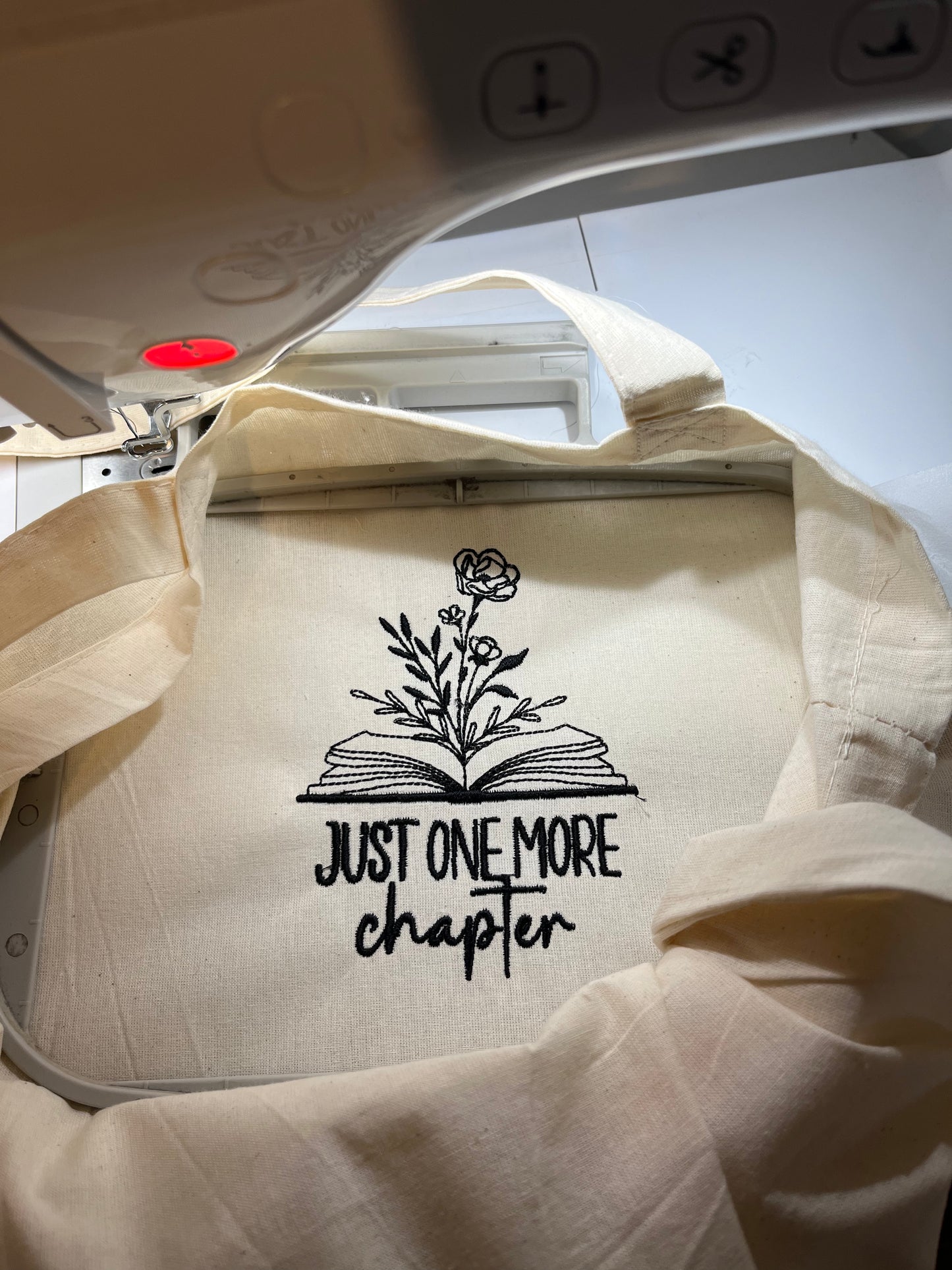 Just One More Chapter Tote Bag