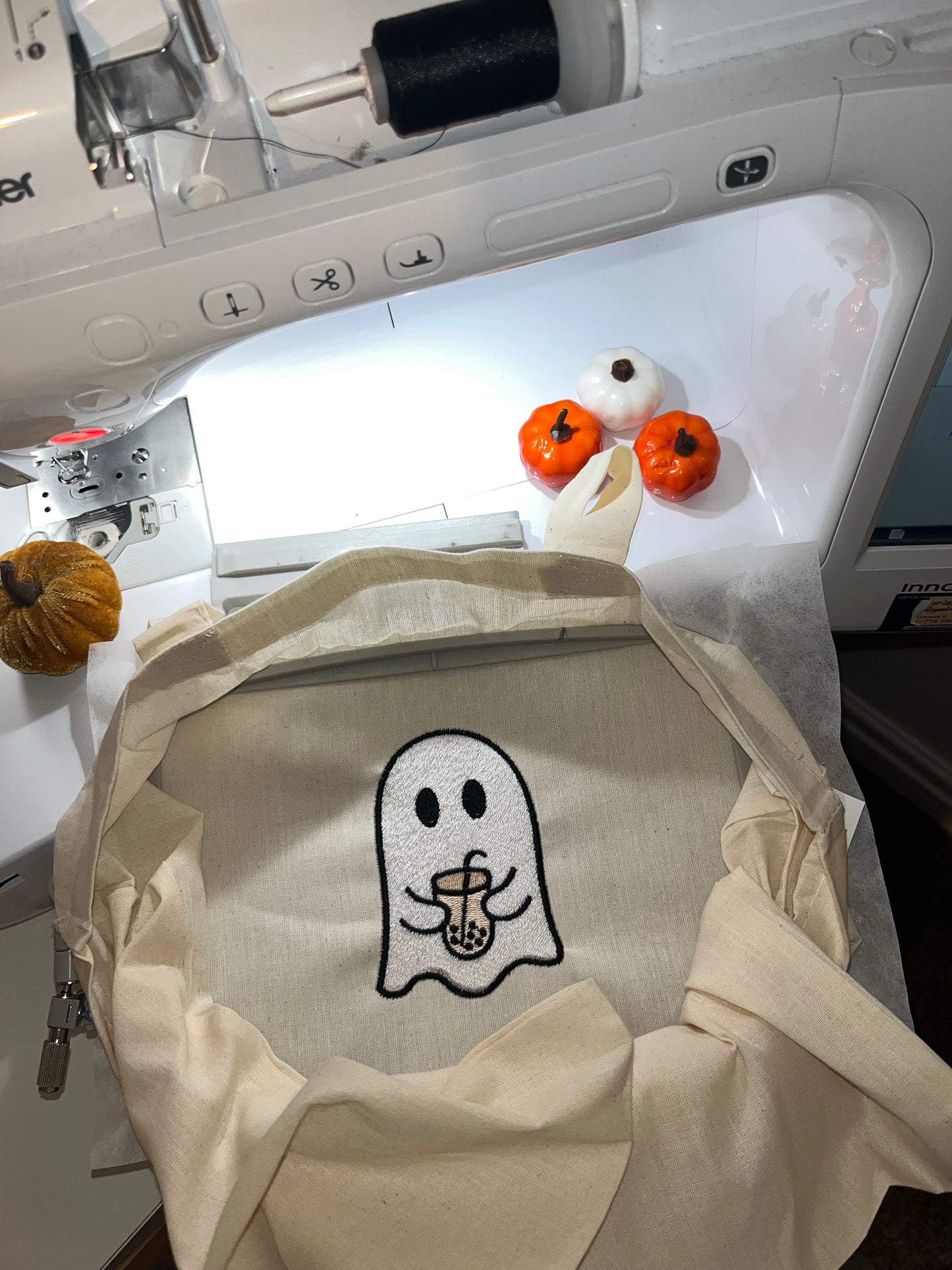 Drinking Ghost Tote Bag