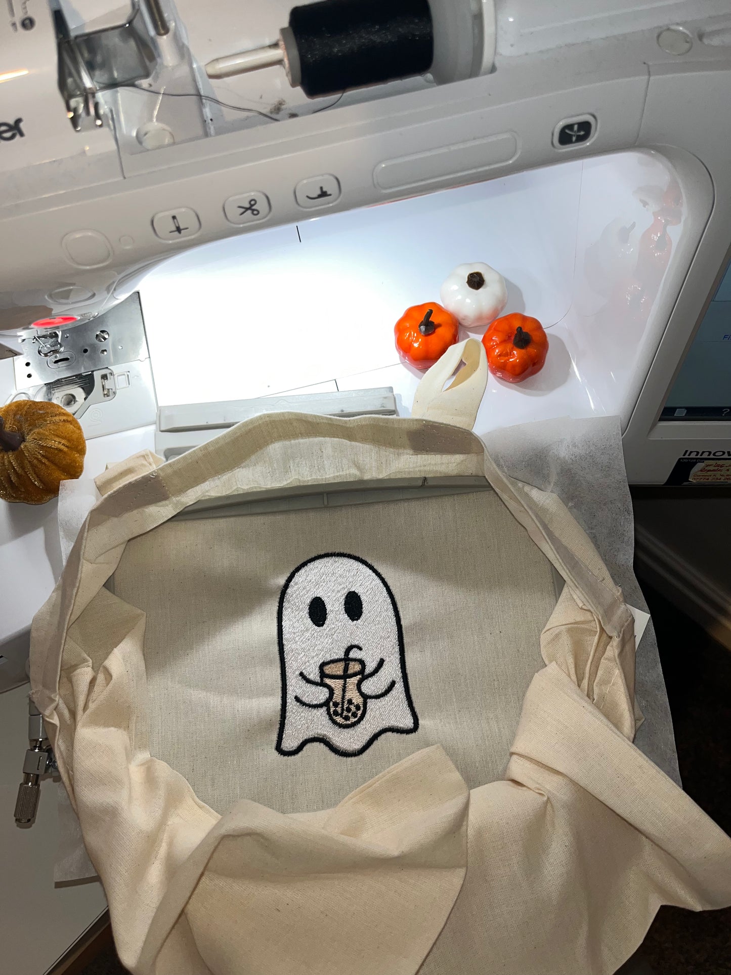 Drinking Ghost Tote Bag