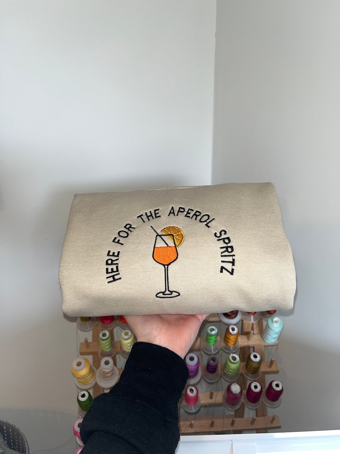 Here For The Aperol Spritz Sweatshirt
