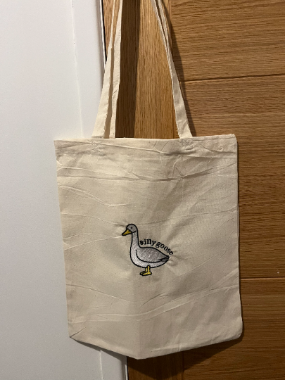 Silly Goose Tote Bag