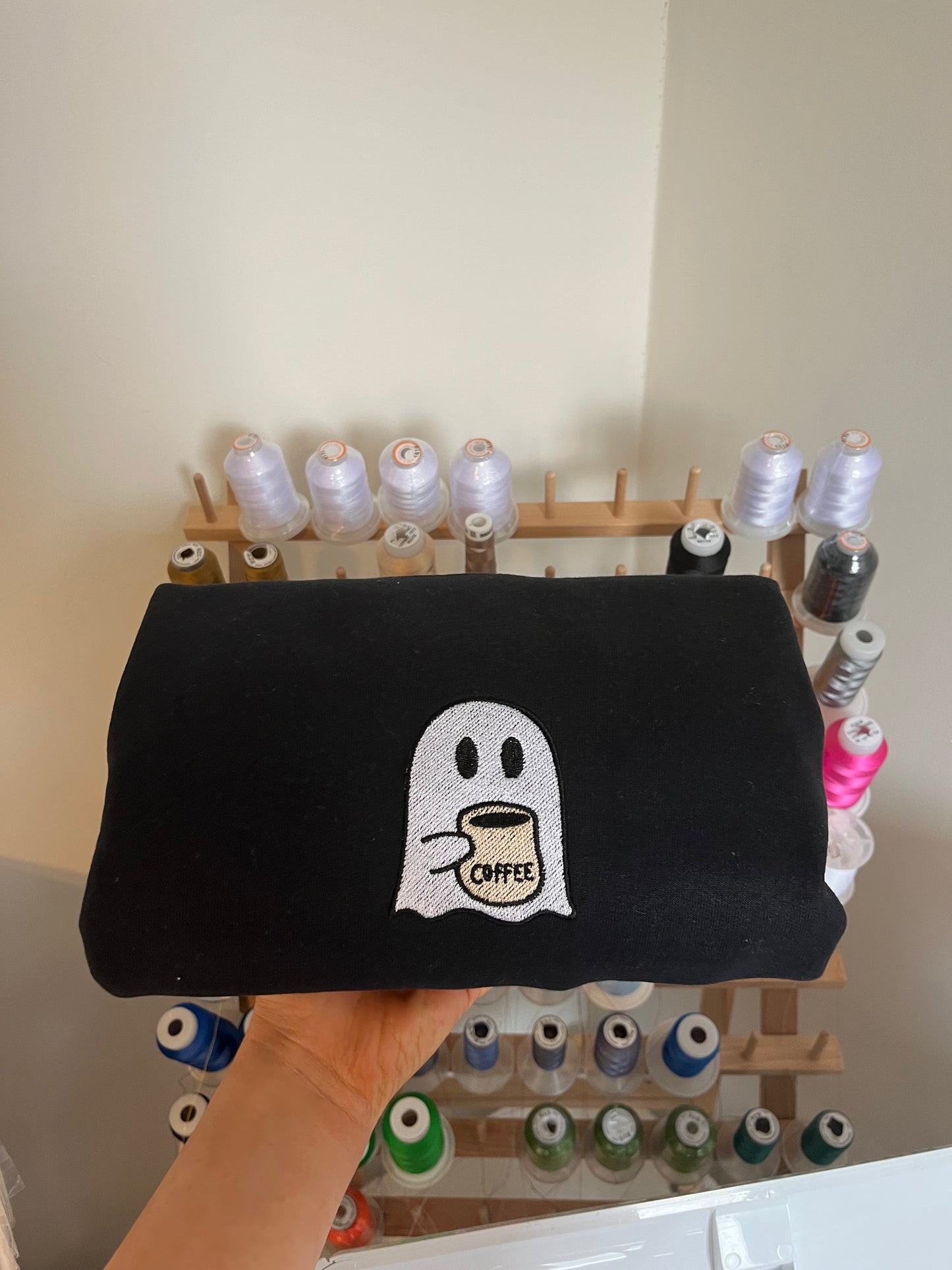 Little Ghost Coffee Sweatshirt