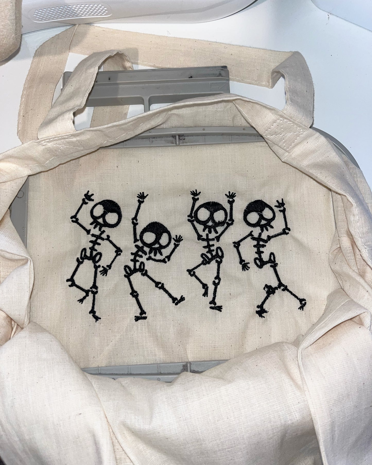 Four Skeleton Tote Bag