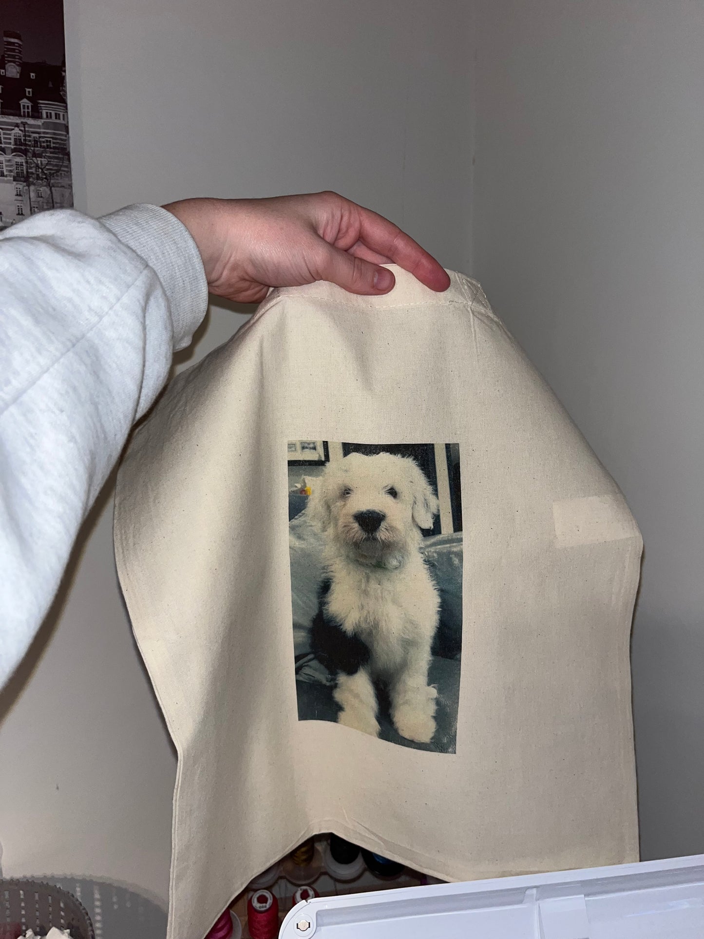 Custom Dog Tote Bag