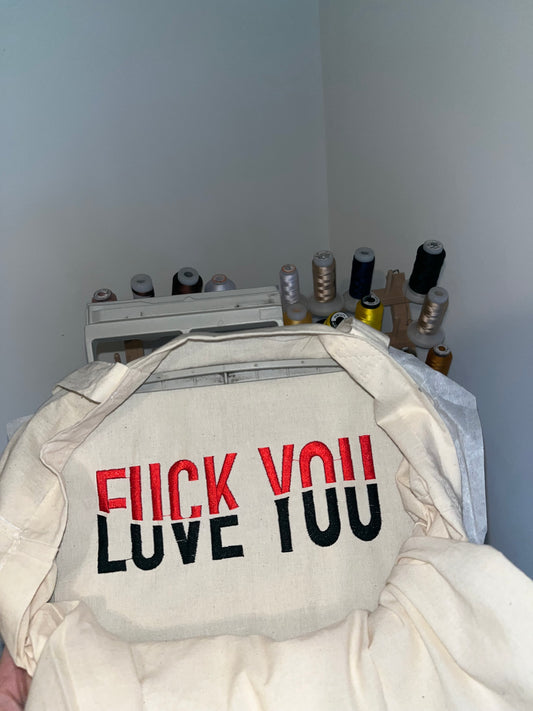 Love You Tote Bag