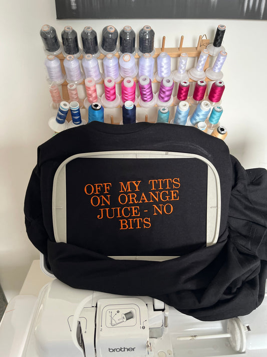 Orange Juice No Bits T-Shirt